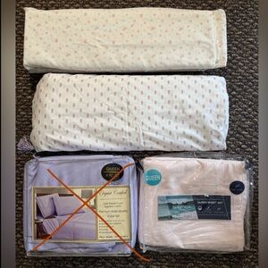 Brand New Queen Flat Sheets – $20 Each or All 4 for $70